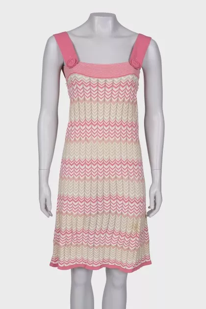 Sundress in geometric print
