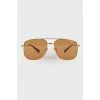 Golden sunglasses