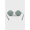Turquoise rhinestone sunglasses