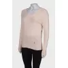 Cashmere V-neck jumper