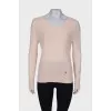 Cashmere V-neck jumper