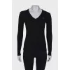 Cashmere black jumper
