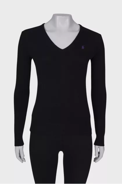Cashmere black jumper