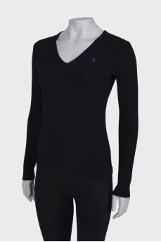 Cashmere black jumper