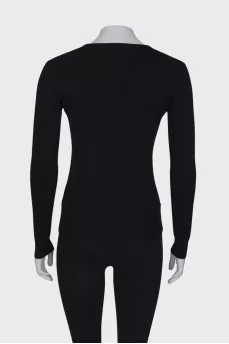 Cashmere black jumper