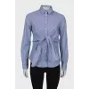 Light blue striped shirt