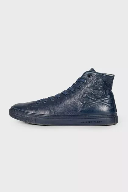 Men's dark blue sneakers
