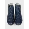 Men's dark blue sneakers
