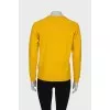 Sweatshirt with signature print