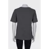 Gray wool t-shirt