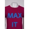 Pink T-shirt with lurex
