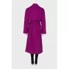 Pink maxi coat with tag