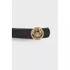 Black belt with brand logo