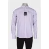 Men's striped shirt with tag