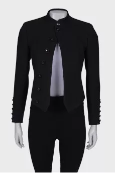 Black wool jacket