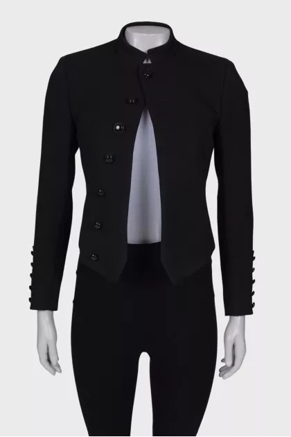 Black wool jacket