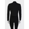 Black wool jacket