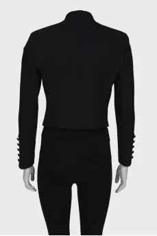 Black wool jacket