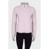 Pink quilted jacket