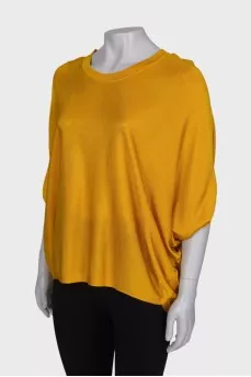 Yellow blouse "bat"