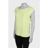 Light green plain T-shirt