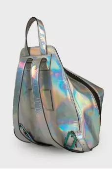Mother-of-pearl backpack