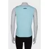 Blue T-shirt in print
