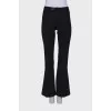 Classic flared trousers