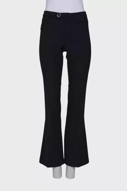 Classic flared trousers