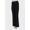 Classic flared trousers