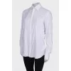 White straight fit shirt