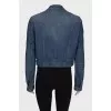 Denim cropped jacket