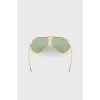 Aviator golden sunglasses