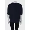Short sleeve sweater