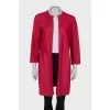 Red leather cloak
