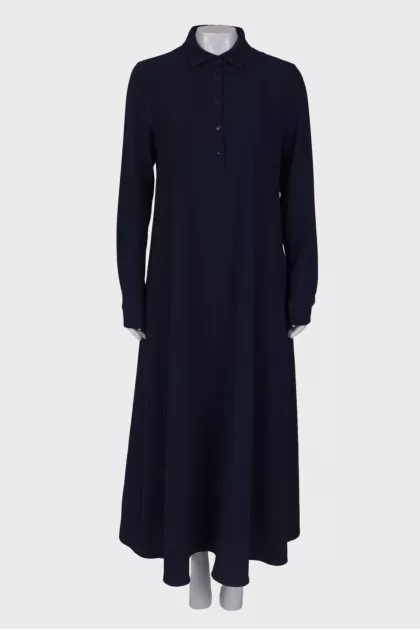 Navy blue maxi dress
