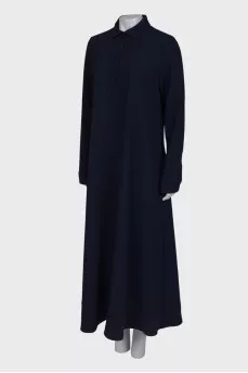 Navy blue maxi dress