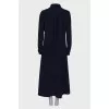 Navy blue maxi dress