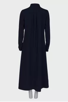 Navy blue maxi dress