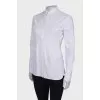 Fitted shirt with hidden closure