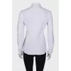 Fitted shirt with hidden closure