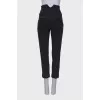 Charcoal high rise jeans