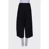 Loose wool trousers