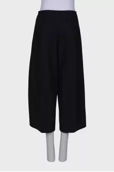Loose wool trousers