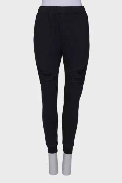 Slim fit sports trousers 