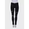 Washed effect jeans
