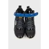 Velcro and drawstring combo sneakers