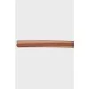 Two tone leather belt