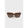 Two tone browline sunglasses