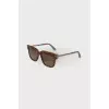 Two tone browline sunglasses